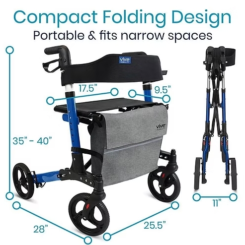 foldable rollator