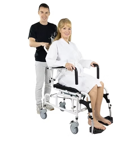 Reclining Shower Commode Reclining Shower Commode