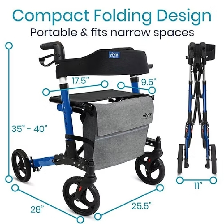 foldable rollator