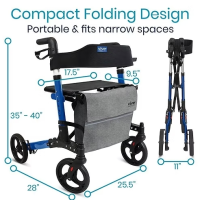 foldable rollator