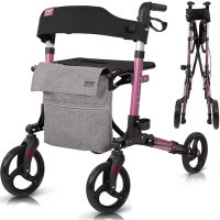 rollator walker pink thumbnail