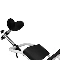 Reclining Shower Commode Transport Chair